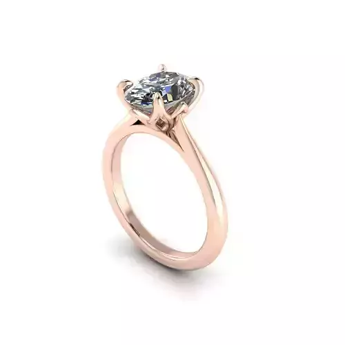 Solitaire Diamond Wedding Ring R2