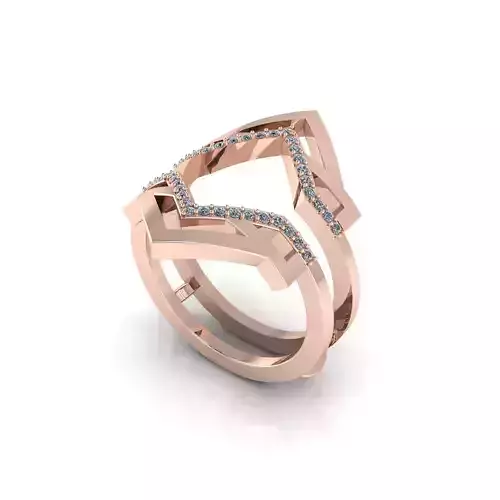 Creative Diamond Ring R1