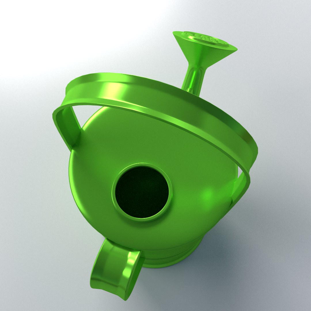 Watering Can 3D model_2