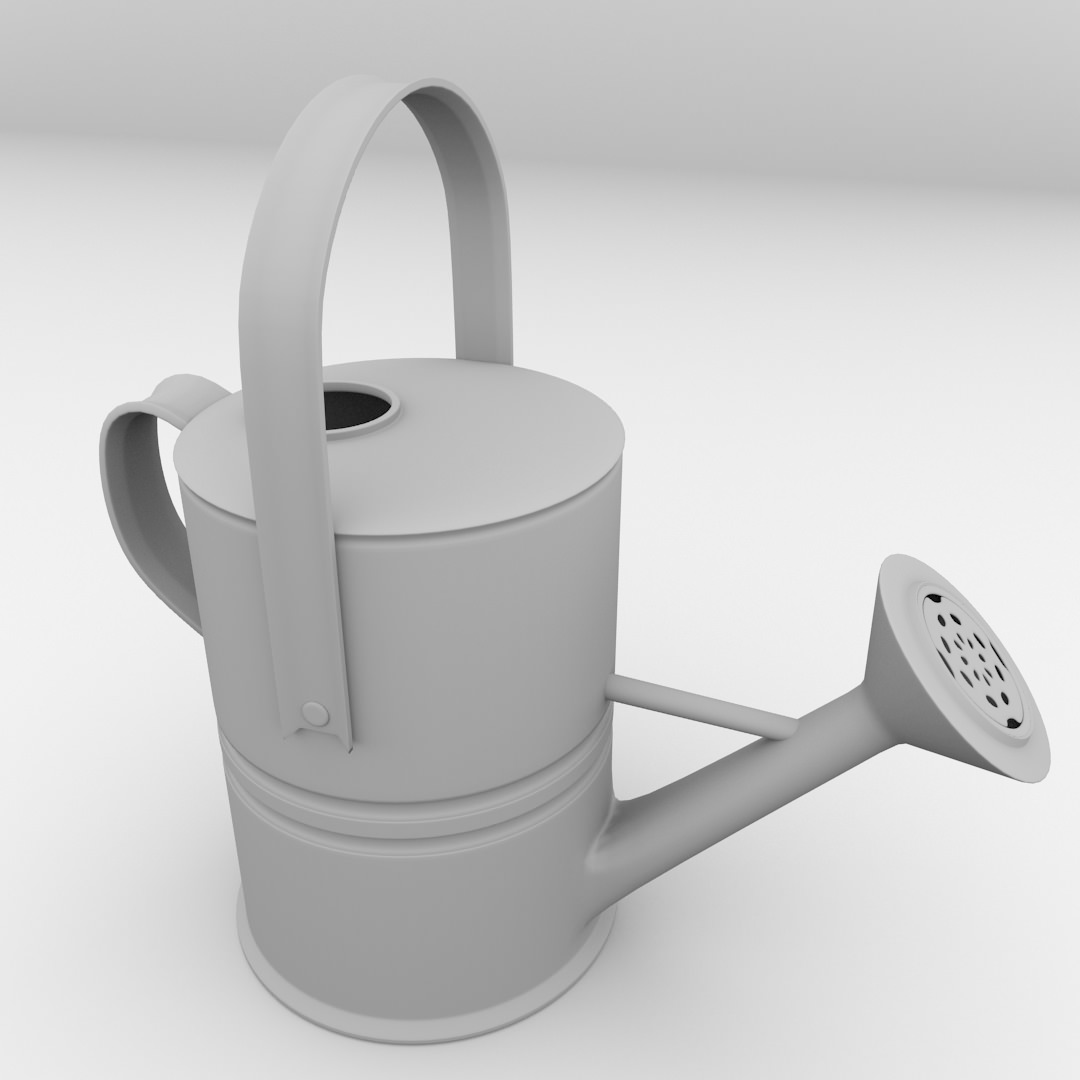 Watering Can 3D model_3
