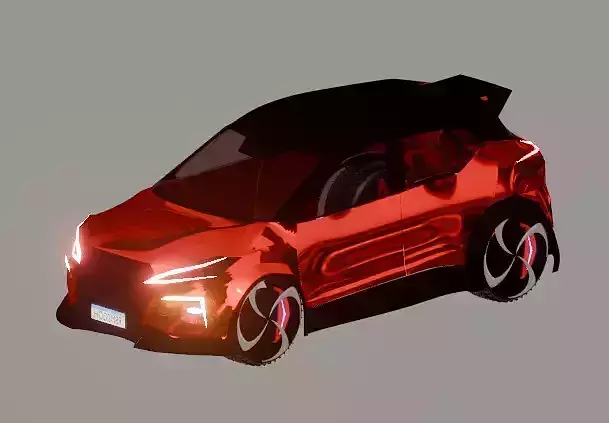 Darling Nissan Kicks with Body Kit