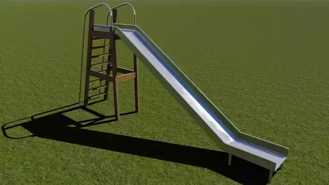 Playground Slide 3D Model