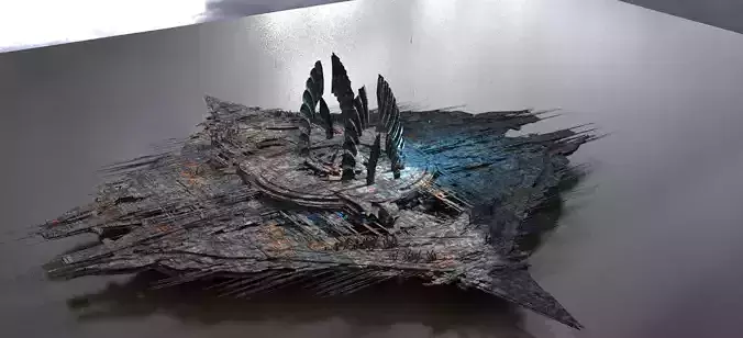 Hive Aquarium courtyard