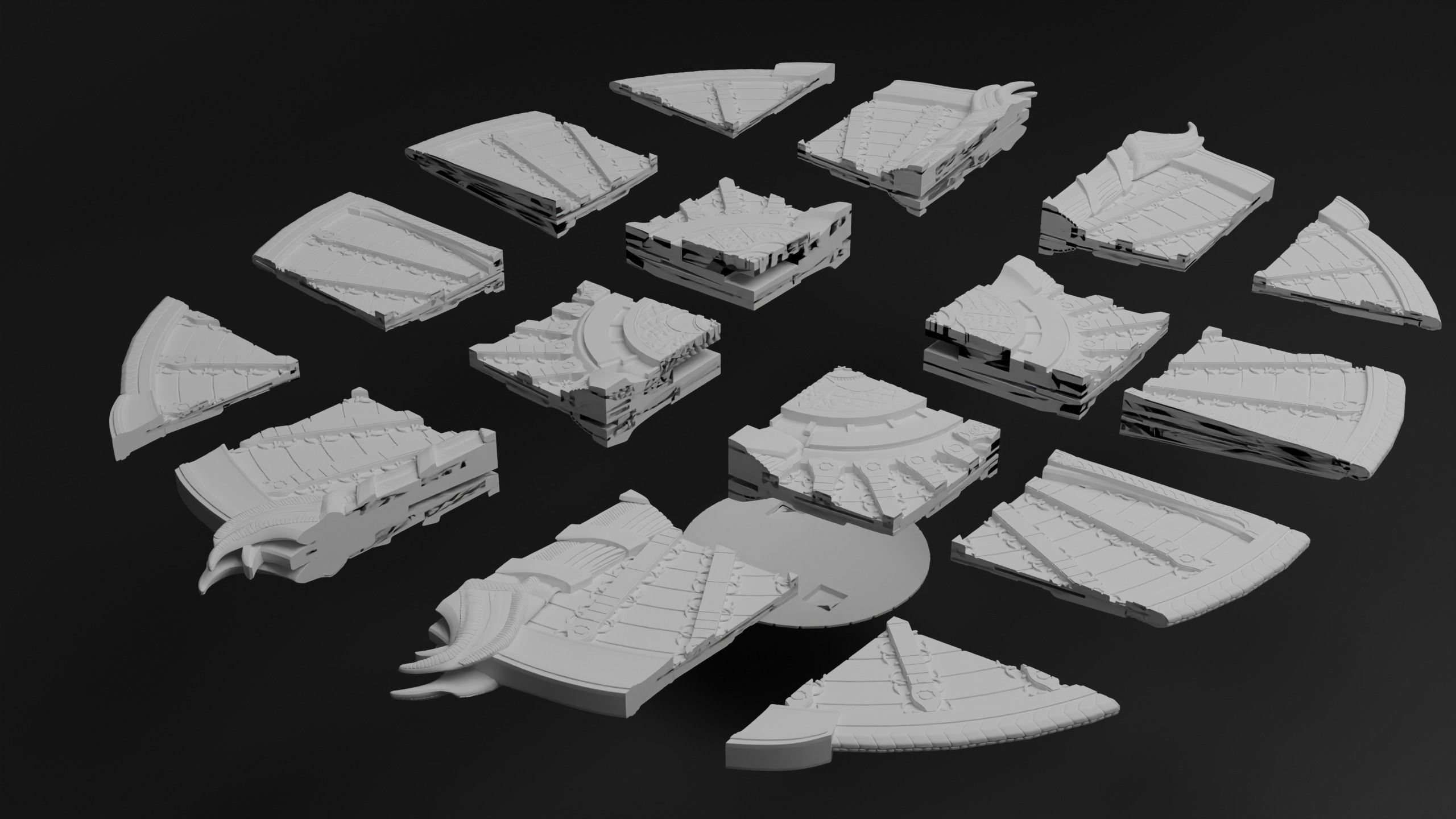 God of War guardian shield Kratos 2018 and Ragnarok 3d print  3D print model_11