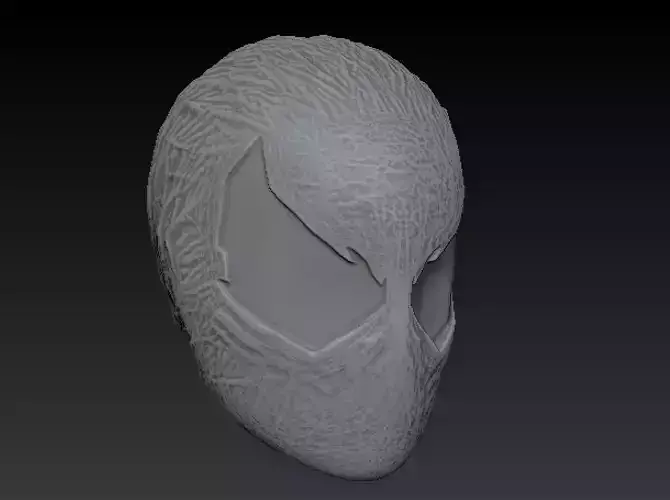 symbiote spiderman v4 headsculpt 