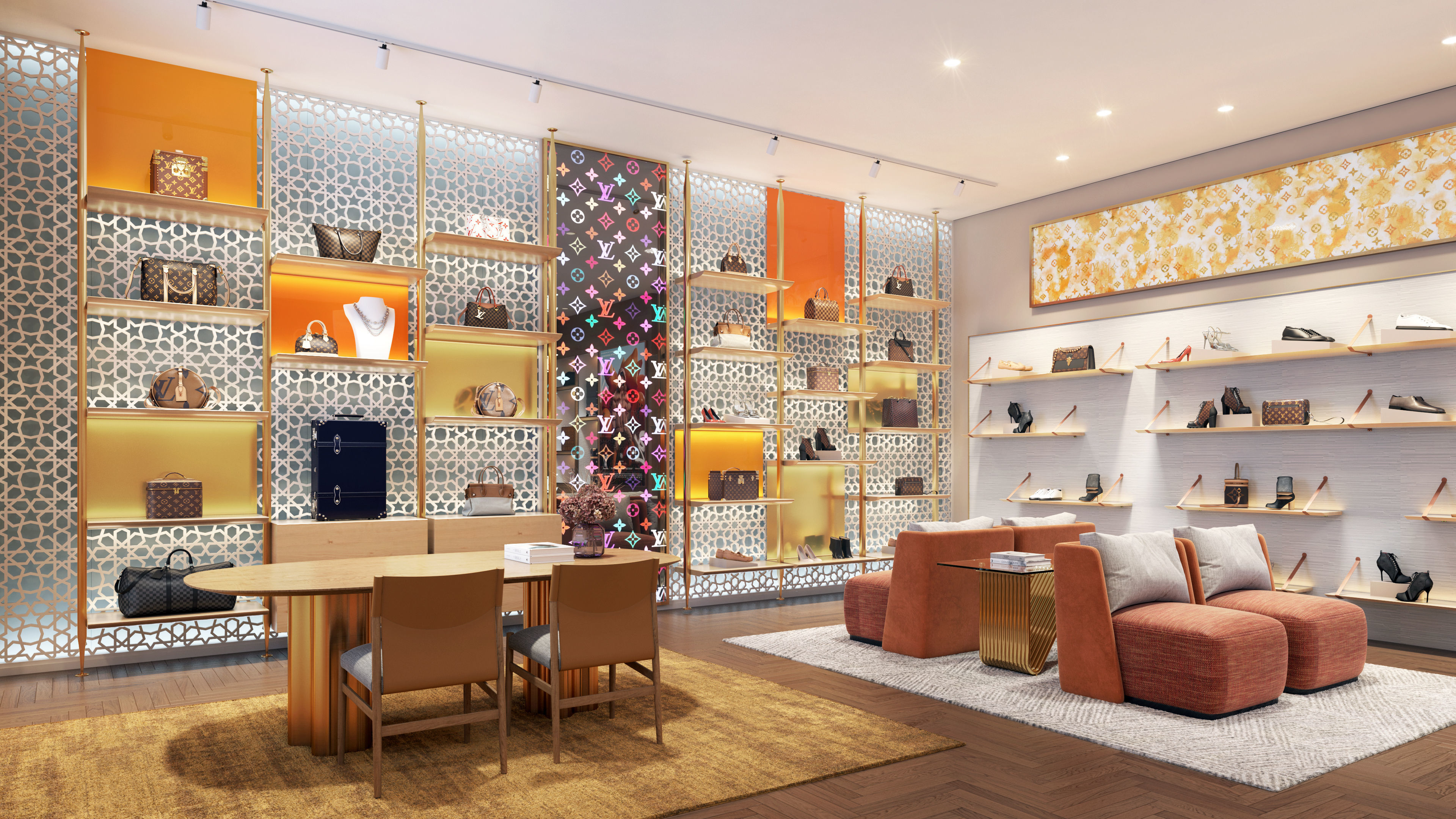 Louis Vuitton 3D Store 3D model 7 3D model_1