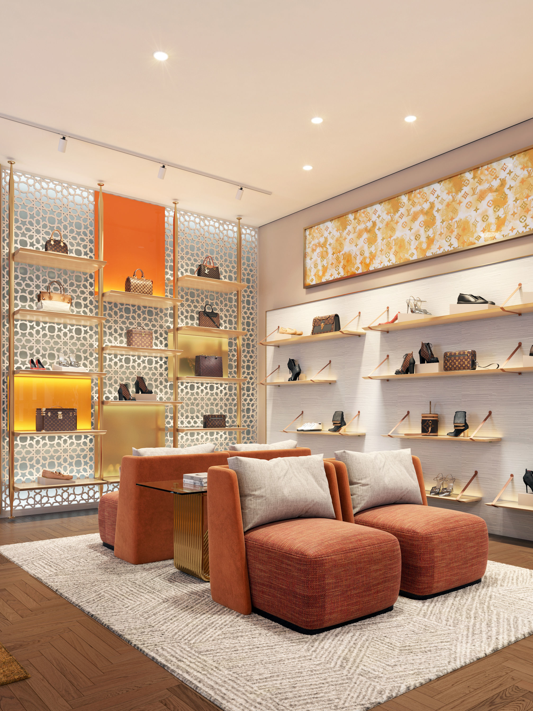 Louis Vuitton 3D Store 3D model 7 3D model_4