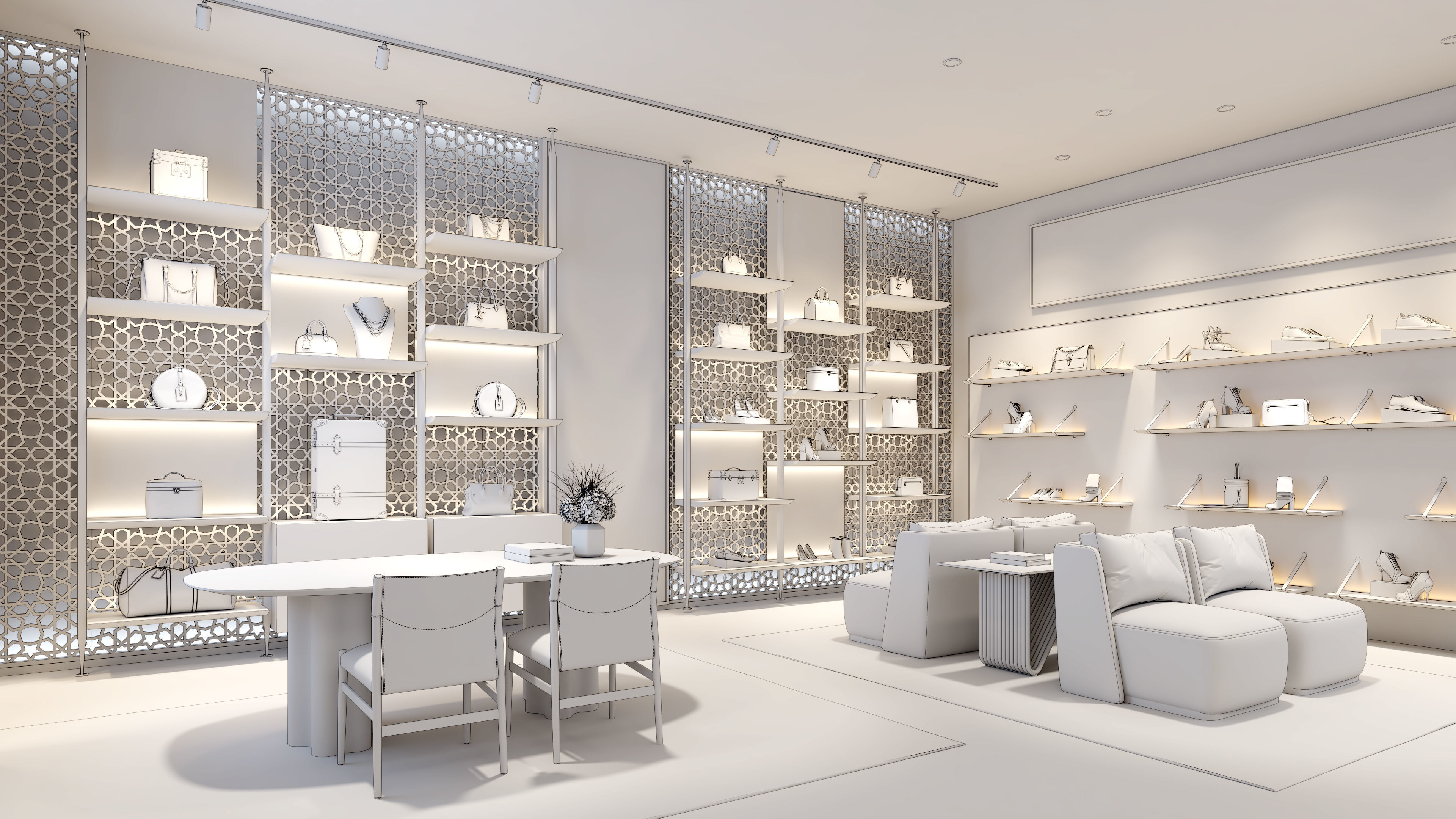 Louis Vuitton 3D Store 3D model 7 3D model_2