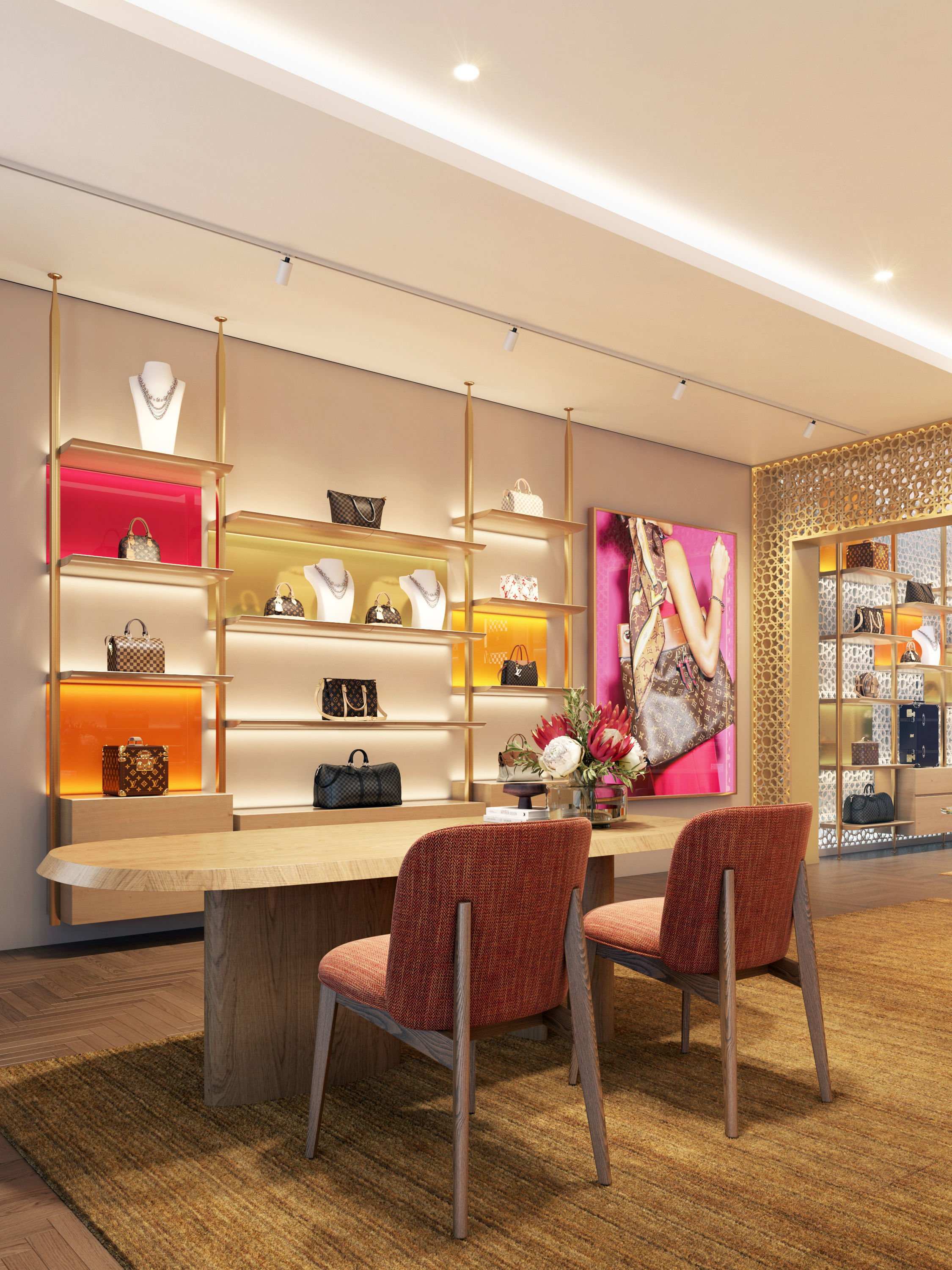 Louis Vuitton 3D Store 3D model 7 3D model_5