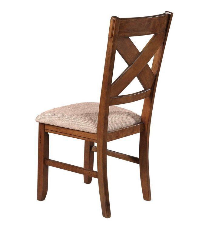 Velarde Polyester Blend Cross Back Side Chair  3D model_3