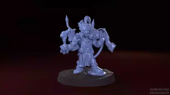 Goblin Freebooters - Chemist 3D print model