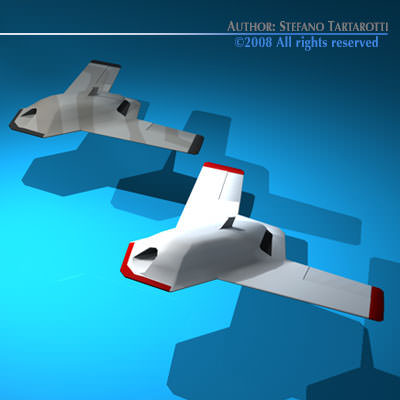Ucav Drone 3D model_4