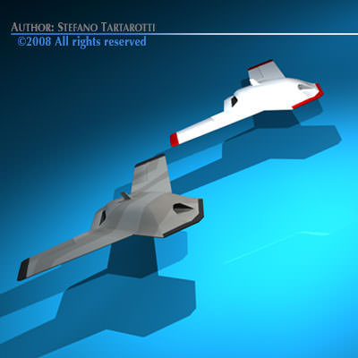 Ucav Drone 3D model_2