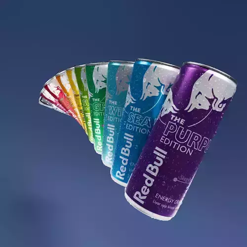 Red Bull Flavoured Edition Can