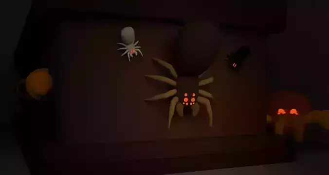 Low Poly Spider