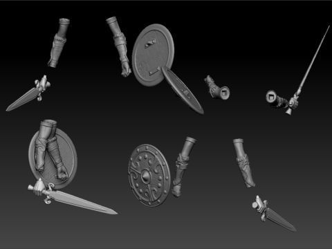 Teela  He-Man 3D print model_9