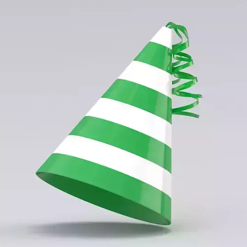 Party Hat Green 01
