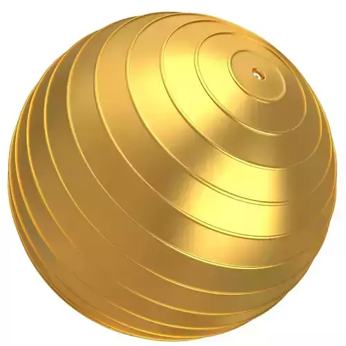 Yoga Ball Gold