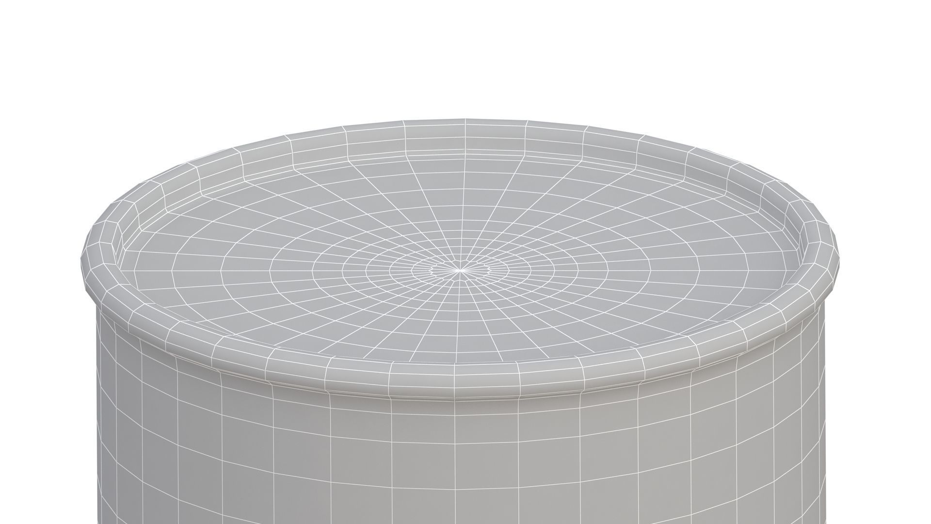 Barrel Black 3D model_9