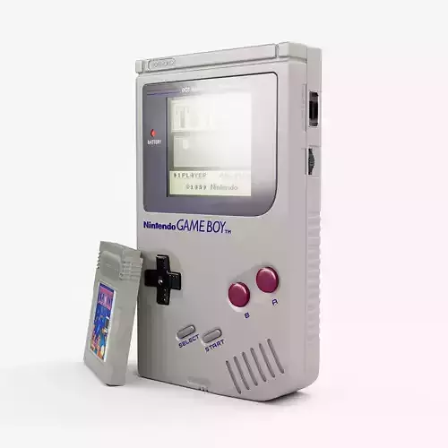 Nintendo Gameboy 3D model