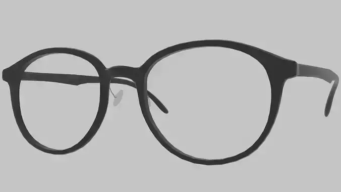 Simple Reading Nerdy Glasses