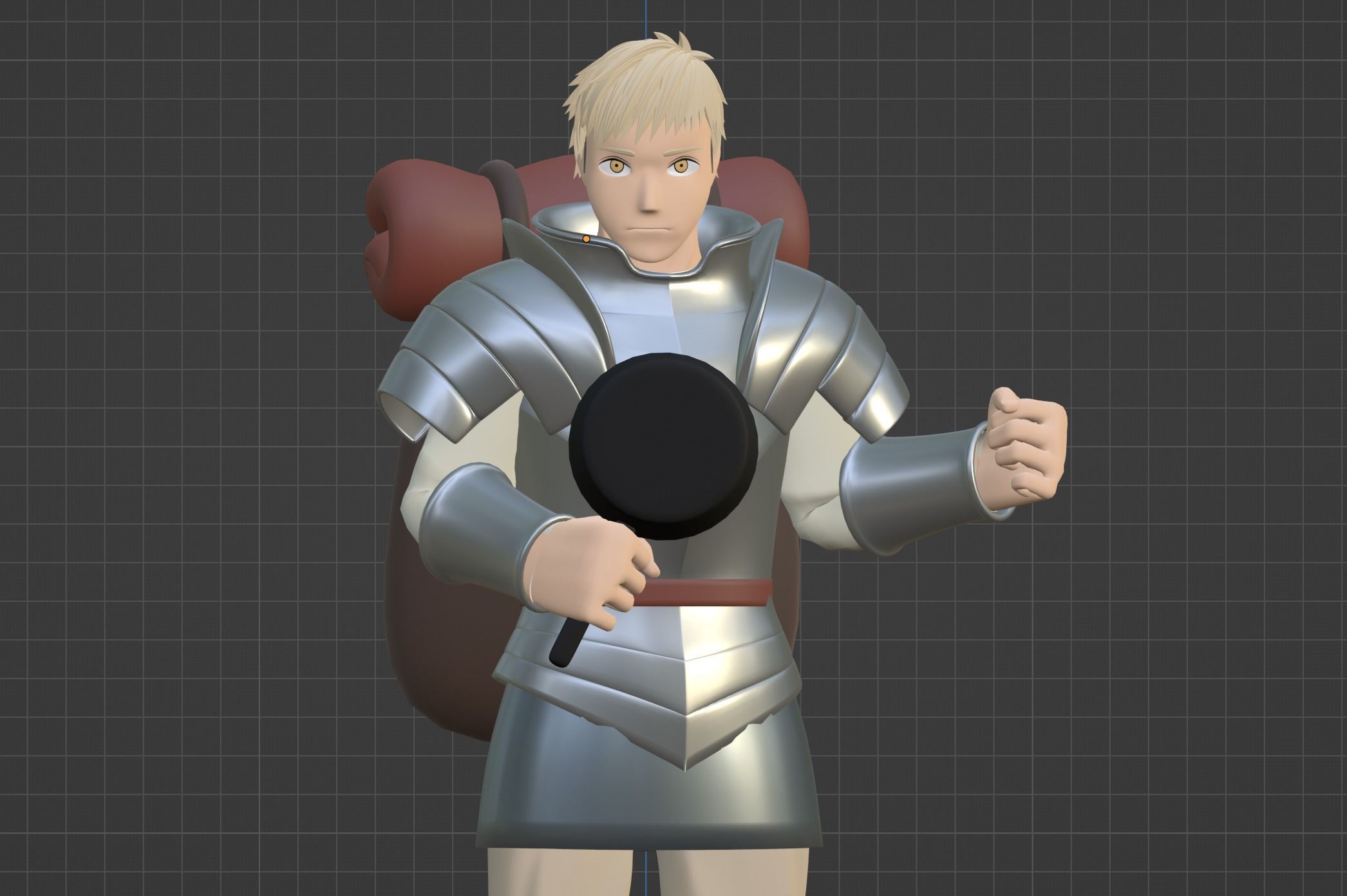 Laios Touden -  Delicious in Dungeon 3D model_9