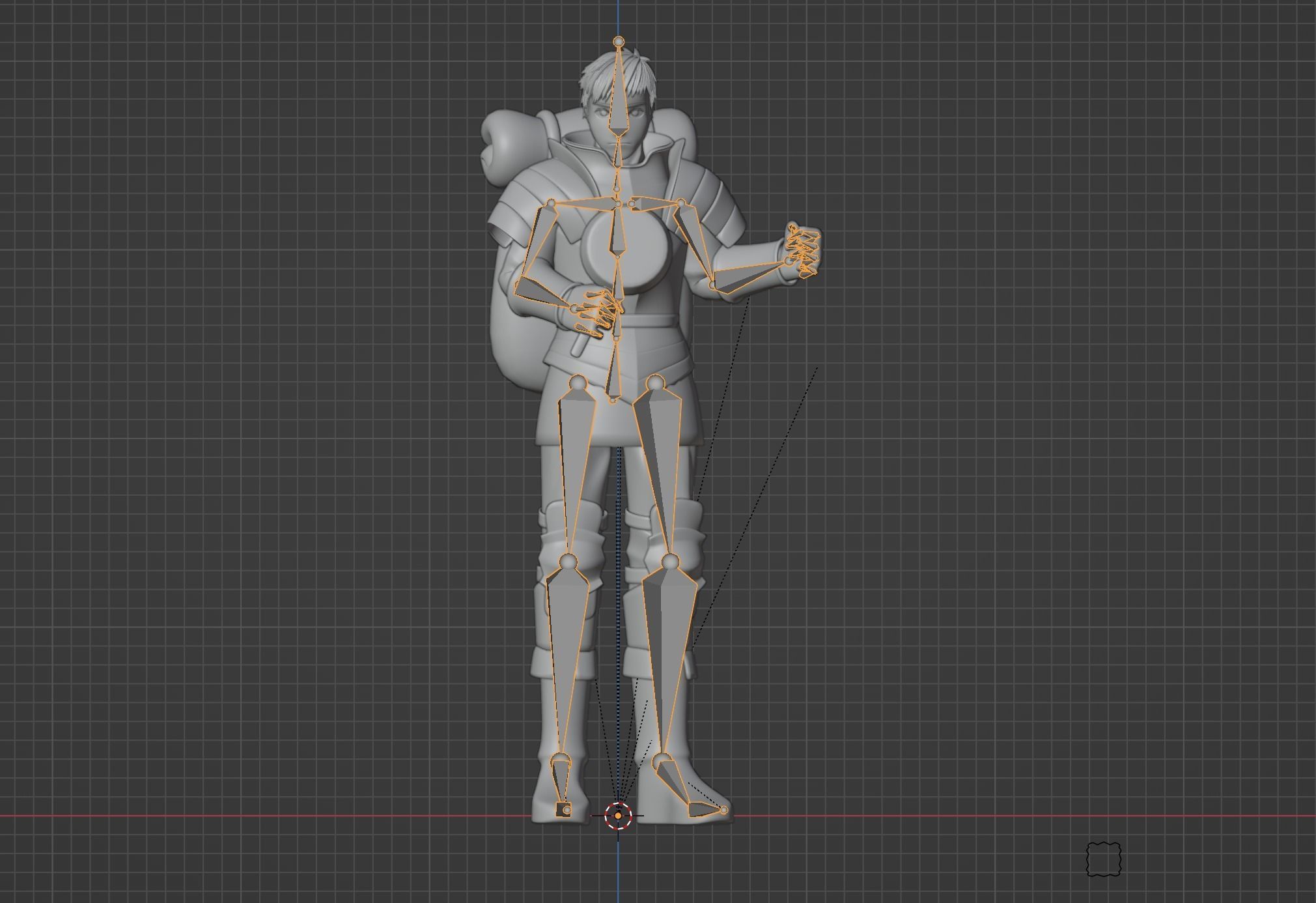 Laios Touden -  Delicious in Dungeon 3D model_14