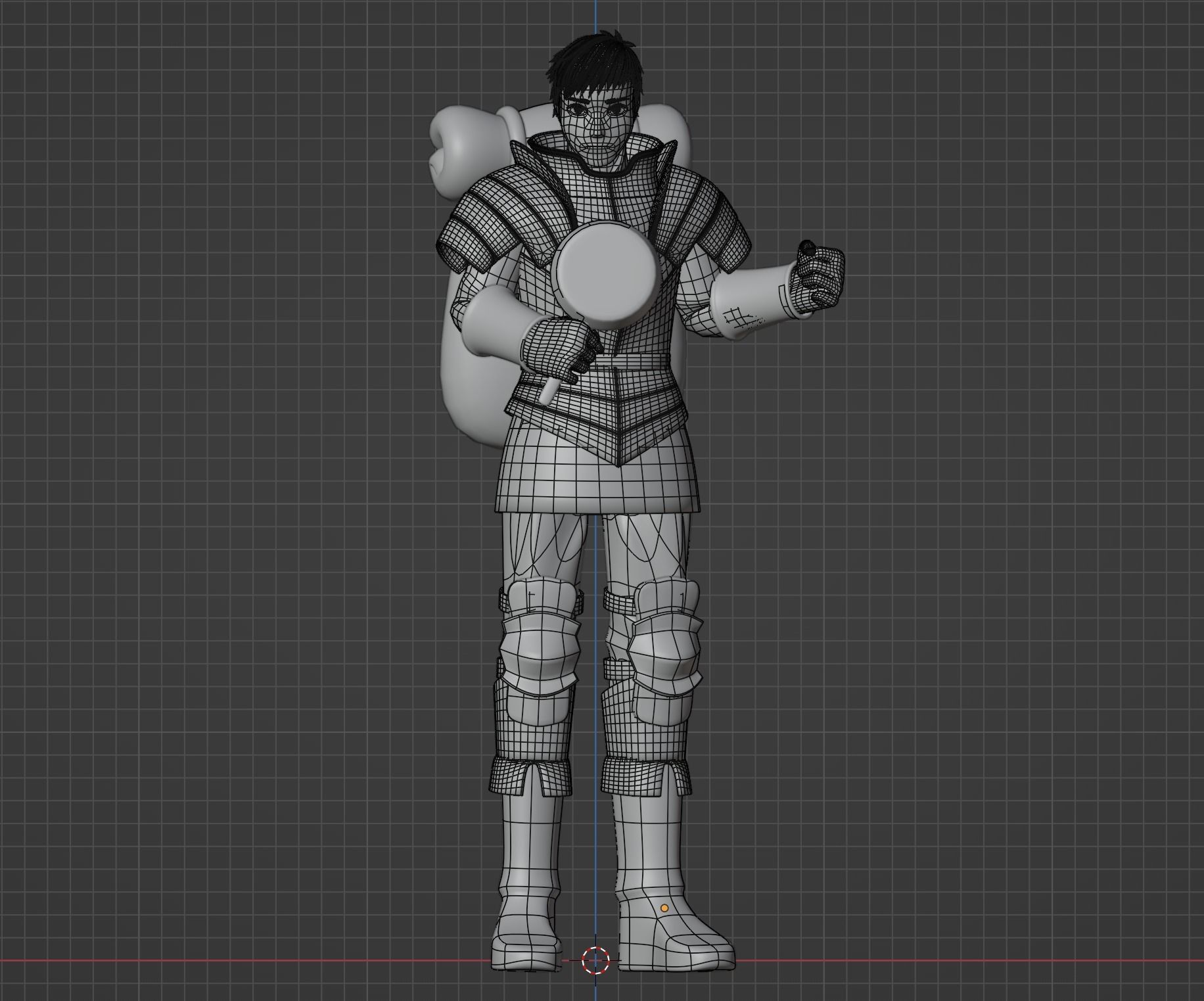 Laios Touden -  Delicious in Dungeon 3D model_10