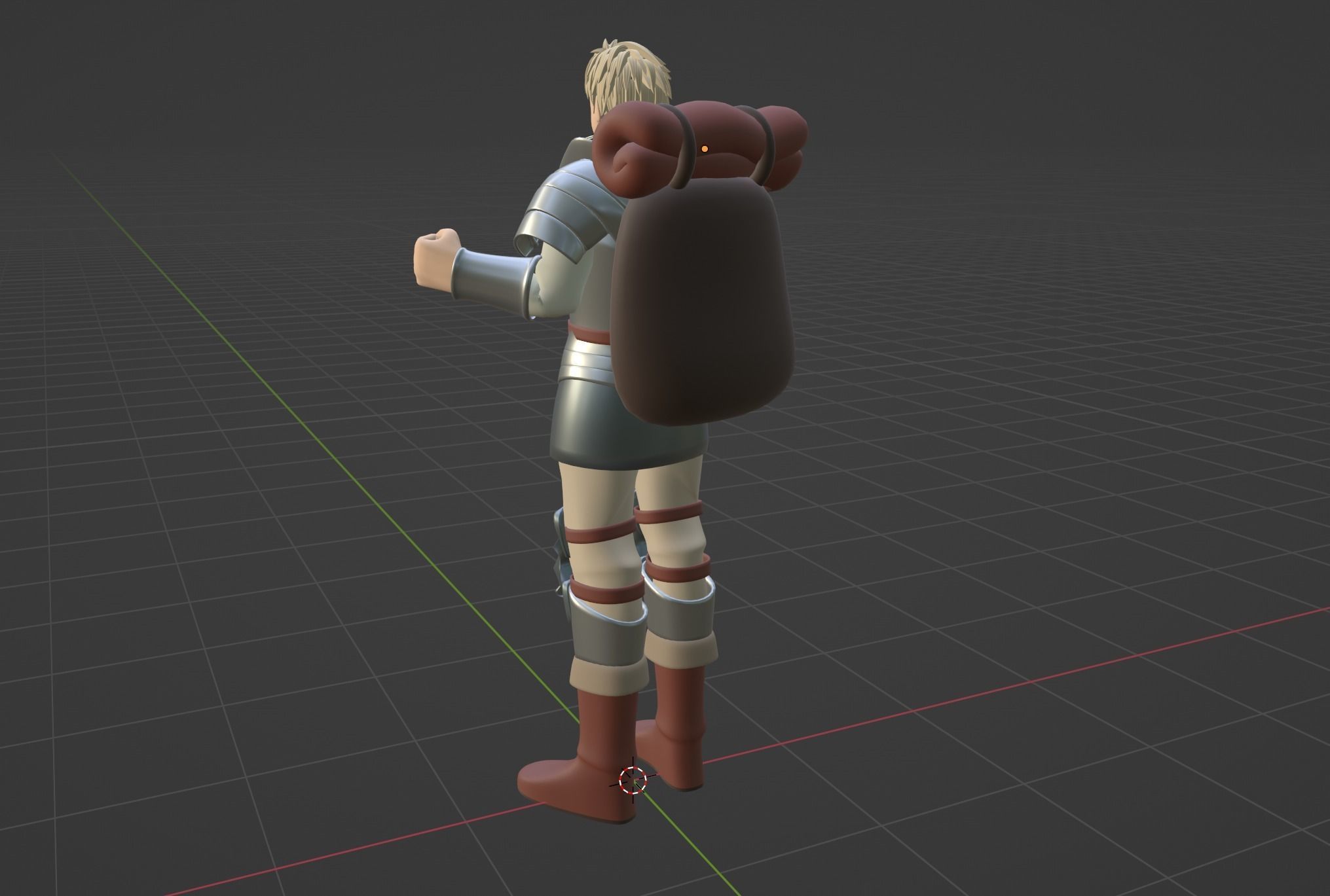 Laios Touden -  Delicious in Dungeon 3D model_7