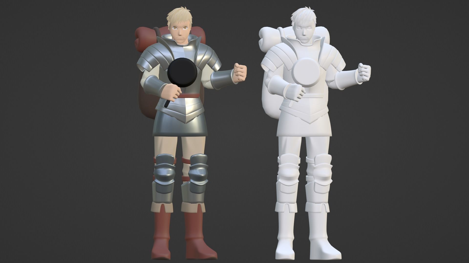 Laios Touden -  Delicious in Dungeon 3D model_17