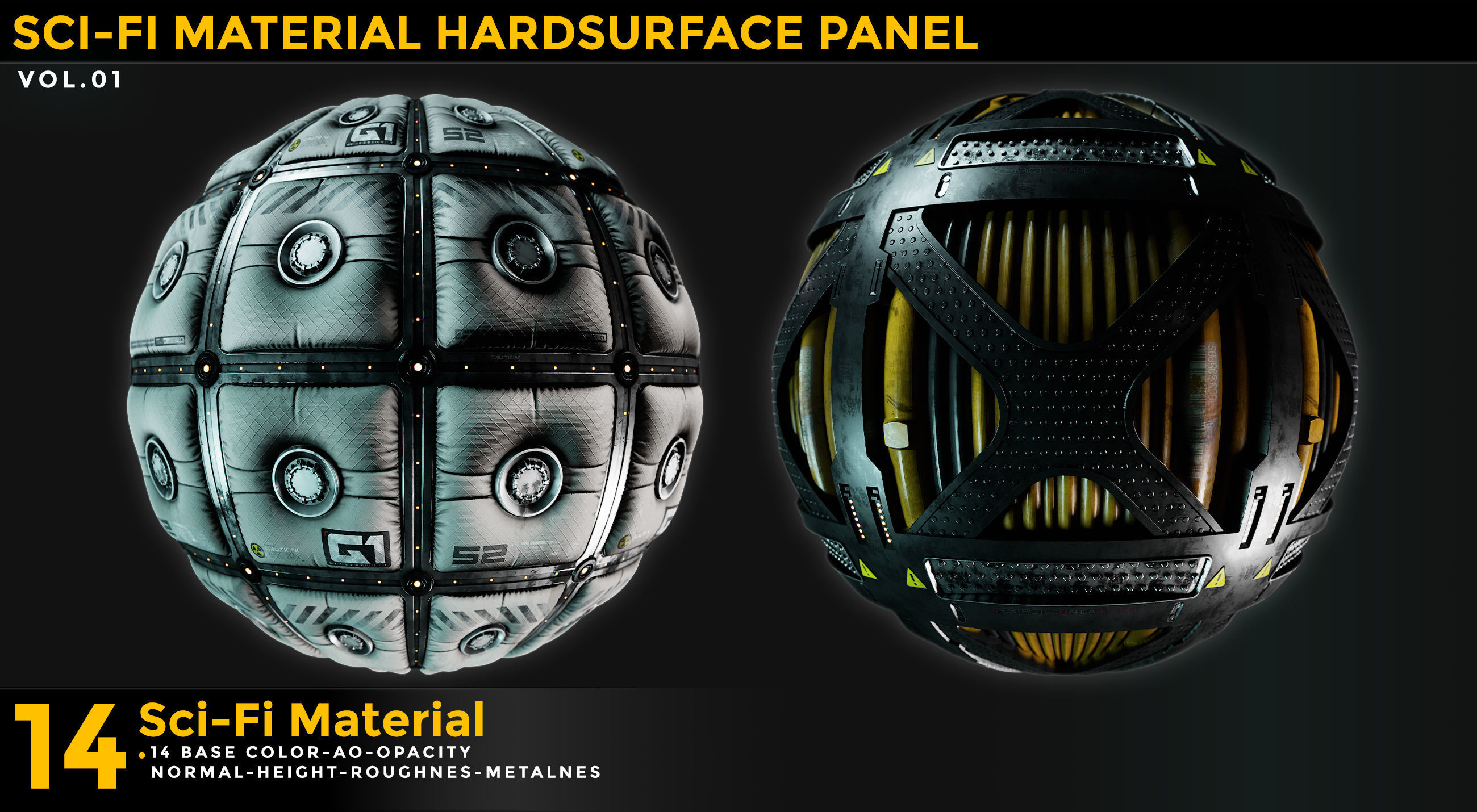 14 SCIFI MATERIAL HARDSURFACE VOL 01 Texture_5