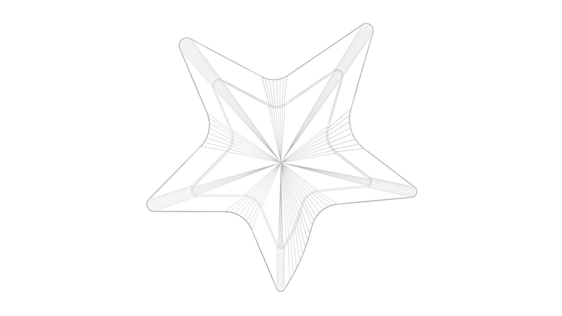 Starfish 3D model_27