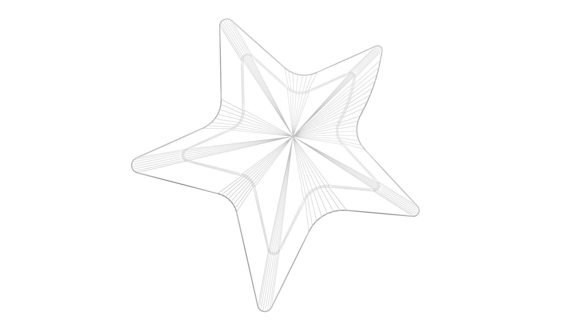 Starfish 3D model_20