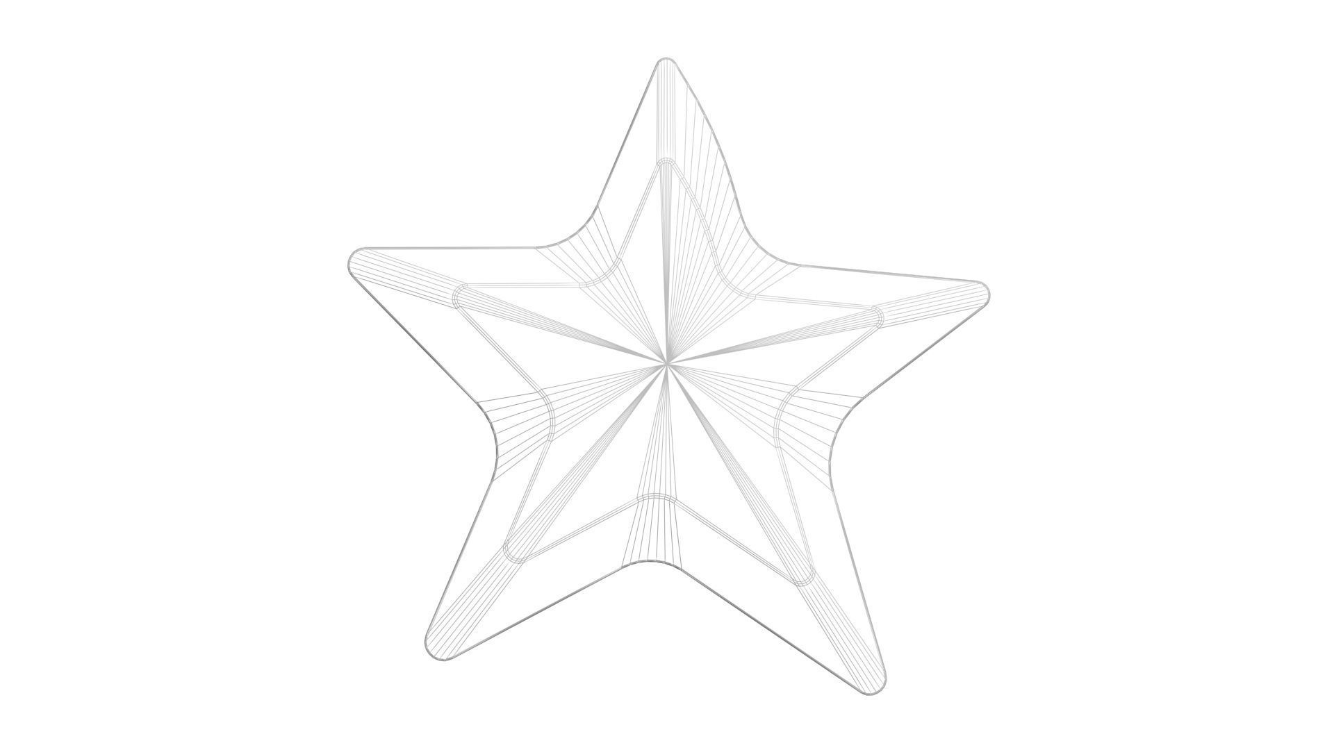 Starfish 3D model_24