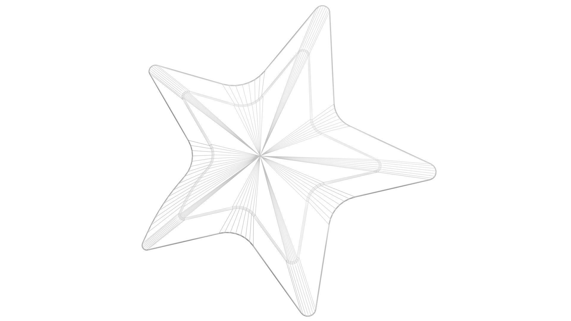 Starfish 3D model_22