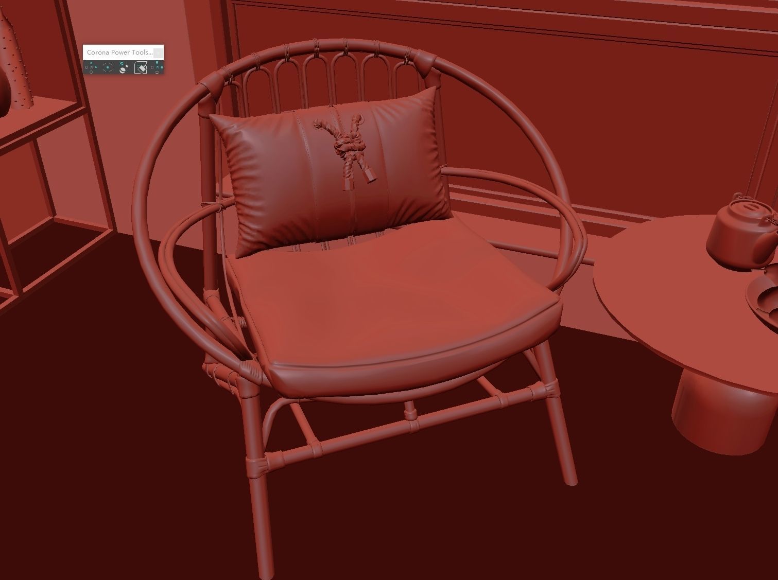 Balcony 3D model_7