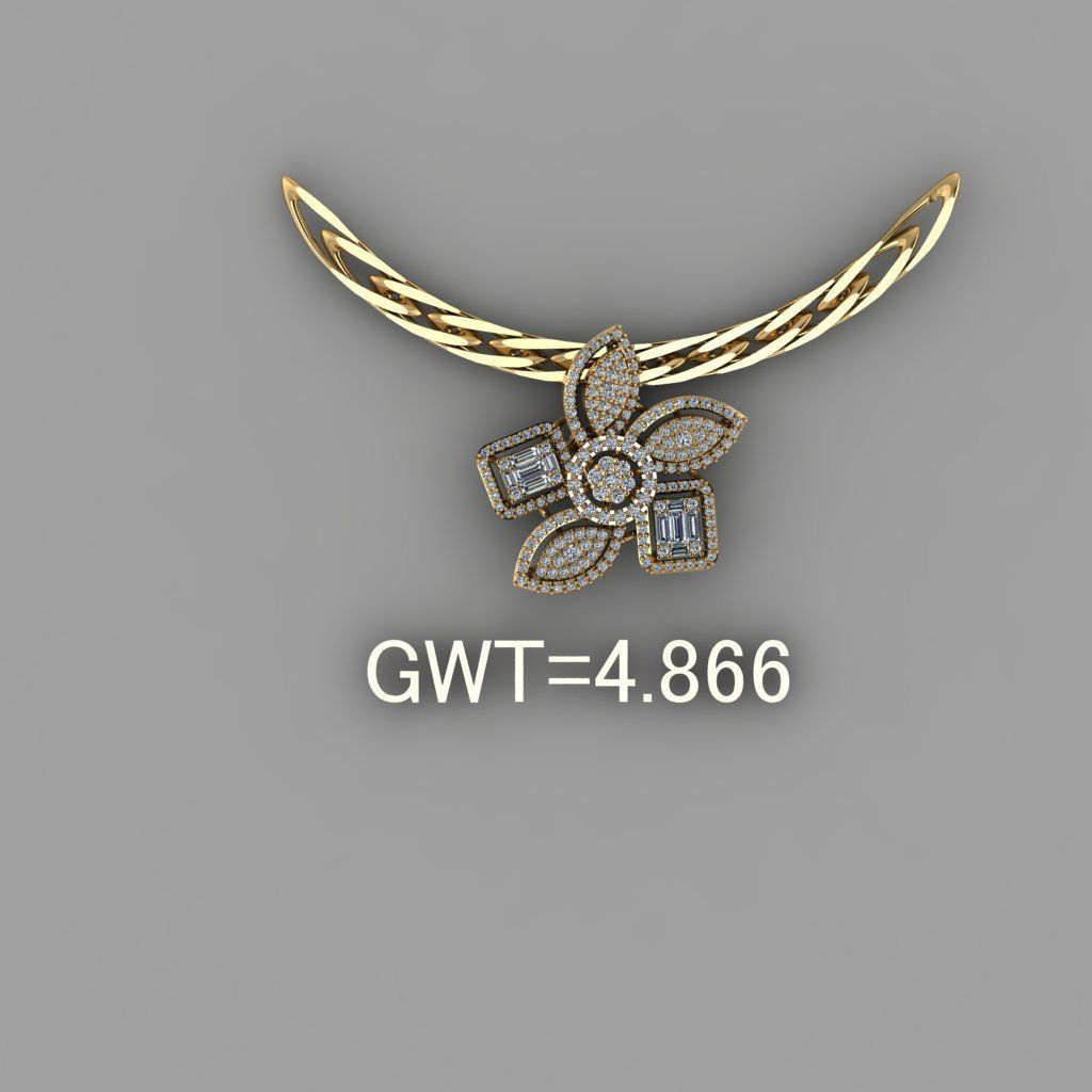 FASION PENDANT 3D model_1