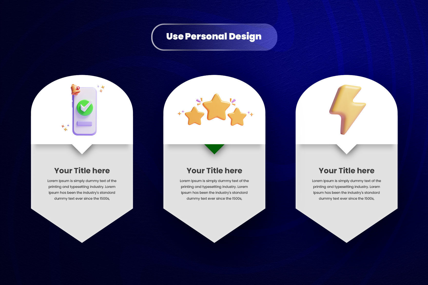 Online marketing 3d Illustration  Icon Pack 3D model_3