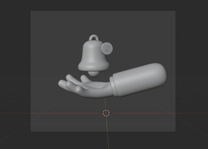 Online marketing 3d Illustration  Icon Pack 3D model_44