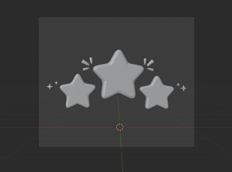 Online marketing 3d Illustration  Icon Pack 3D model_14