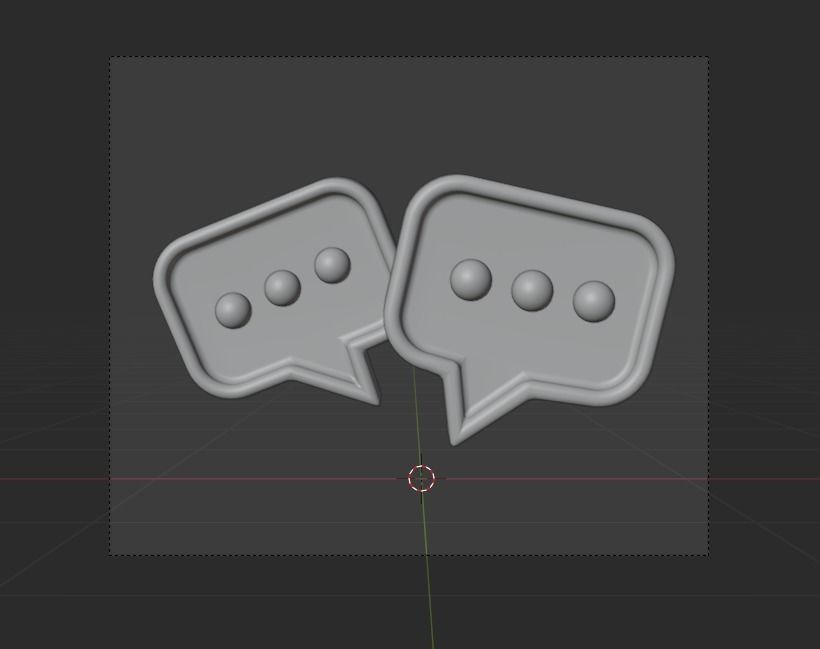 Online marketing 3d Illustration  Icon Pack 3D model_8