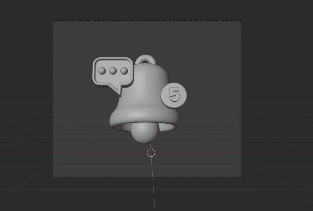 Online marketing 3d Illustration  Icon Pack 3D model_18