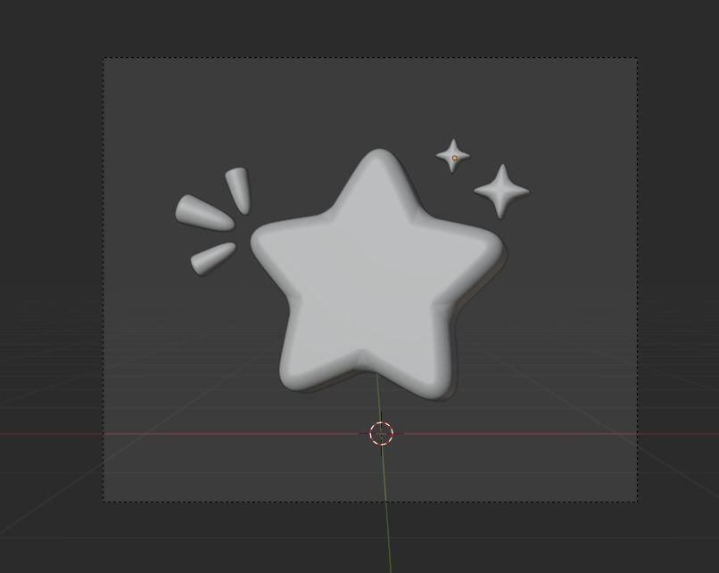 Online marketing 3d Illustration  Icon Pack 3D model_12