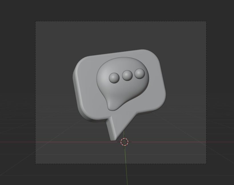 Online marketing 3d Illustration  Icon Pack 3D model_36