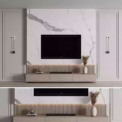 Tv Wall  set 02