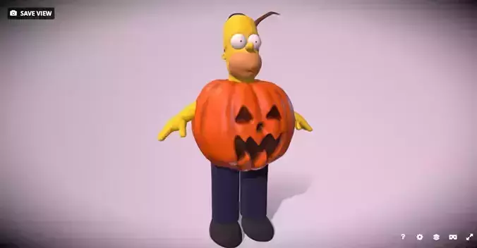 Halloween Homer