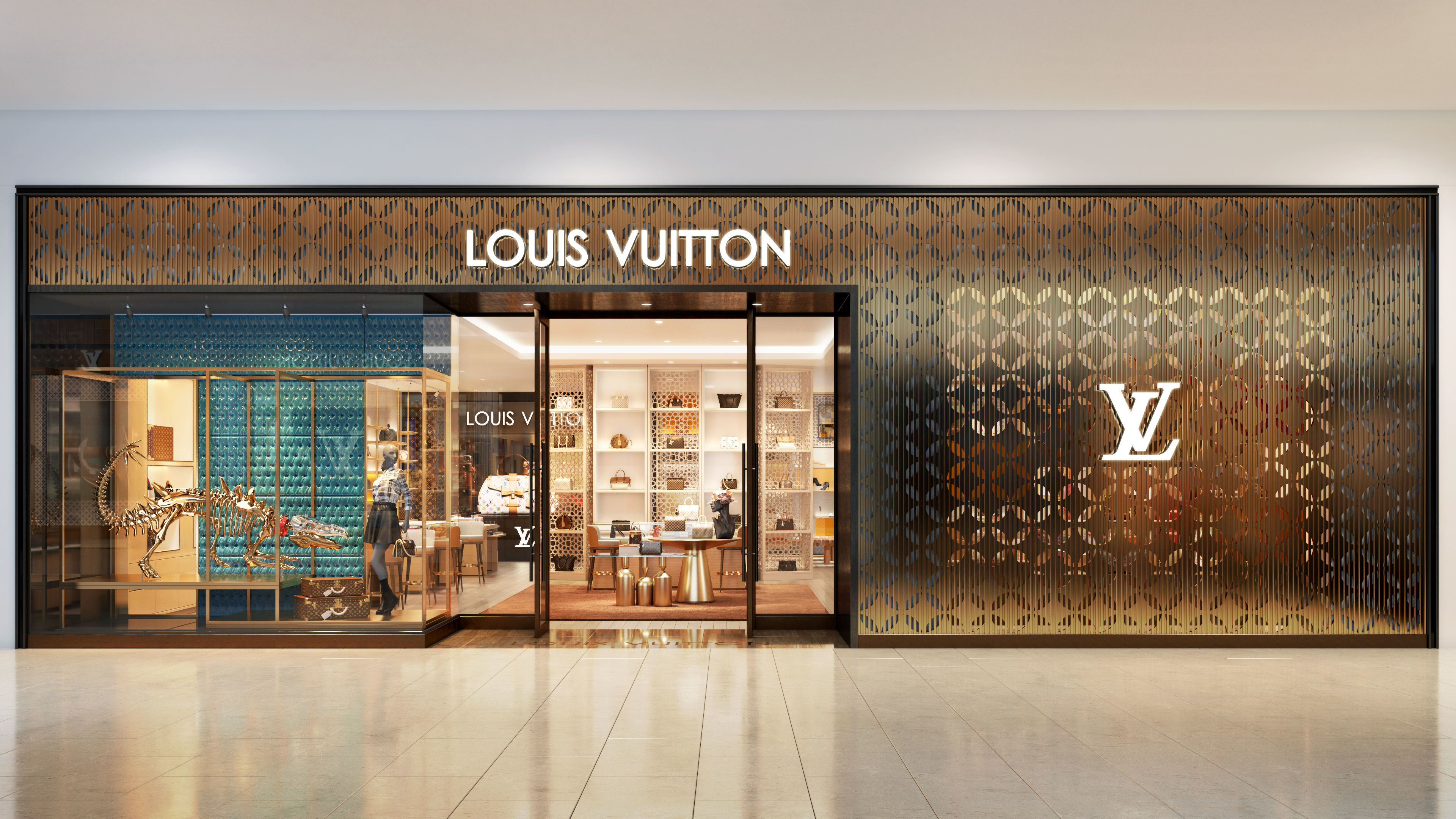 Louis Vuitton 3D Store 3D model 10 3D model_1