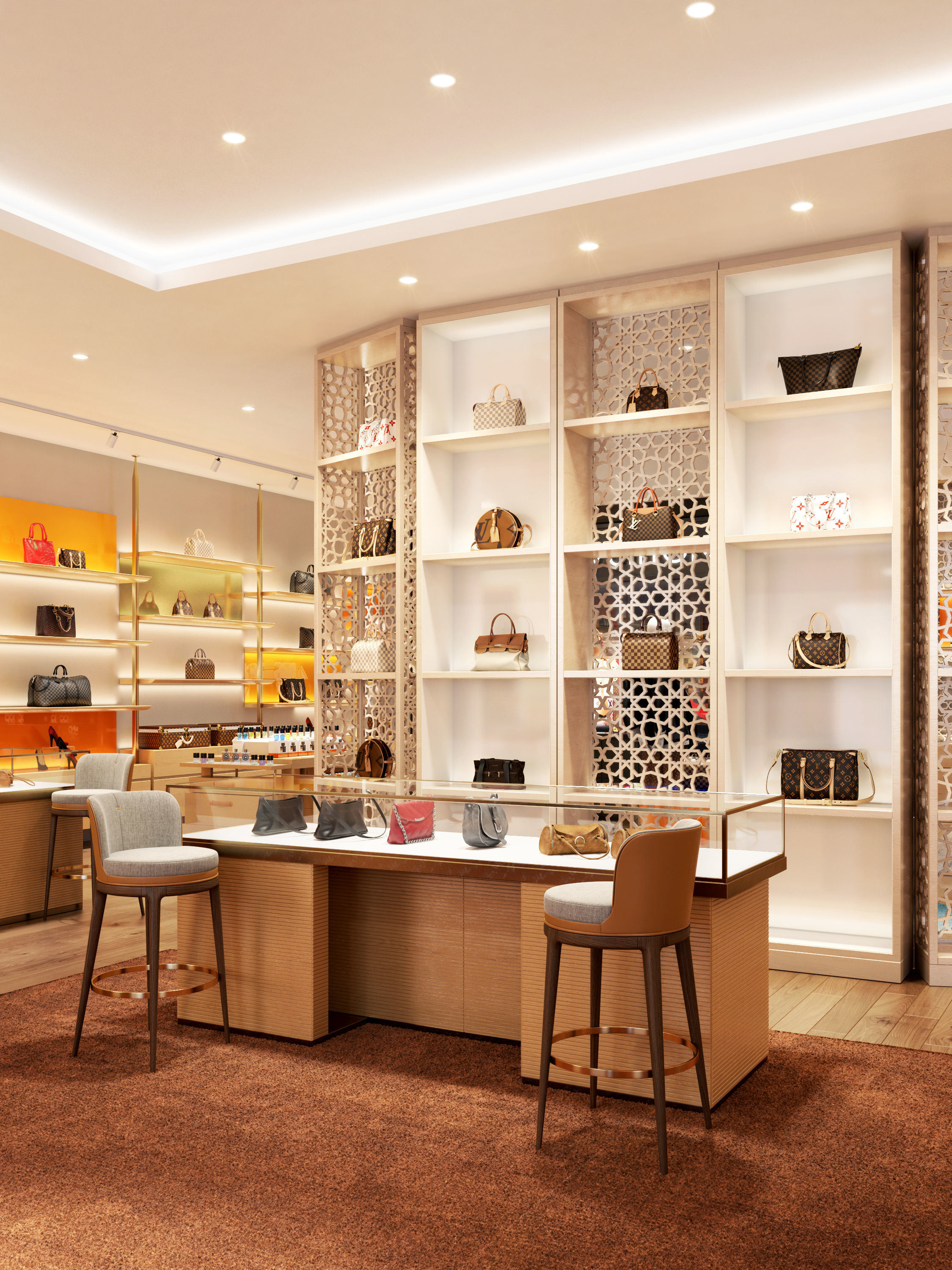 Louis Vuitton 3D Store 3D model 10 3D model_2