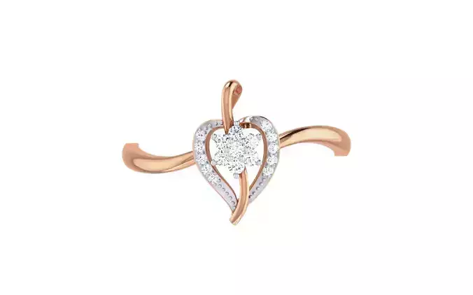 Ultra light wt Women Ring 3dm stl renders details