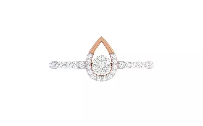 Ultra light wt Women Ring 3dm stl renders details